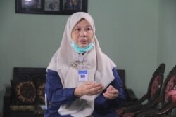 Kepala BPPTKG Hanik Humaida memastikan pengamatan Merapi tidak terganggu meski staf bekerja di rumah. (Foto: Humas BPPTKG)