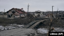 Oštećenja na kućama u Bahmutu, 12. januar 2023.