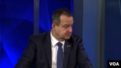 Ivica Dačić, ministar spoljnih poslova Srbije, u razgovoru za Glas Amerike, u Vašingtonu 2. februara 2023.