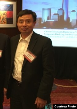 罗昭学2016年在纽约（照片由代雪峰提供）