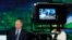 FILE - Russian President Vladimir Putin is seen in the screen of a camera viewfinder in a studio of Russia's RT television channel in Moscow, June 11, 2013.