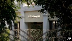 Rumah ibadah umat Ahmadiyah di Pakistan, 27 September 2018. (Foto: AP)