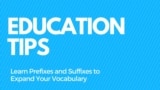 Learning common prefixes and suffixes can help you greatly expand your English vocabulary. 