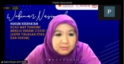 Juru Bicara Vaksinasi COVID-19 Kementerian Kesehatan, Siti Nadia Tarmidzi (VOA/Petrus Riski).