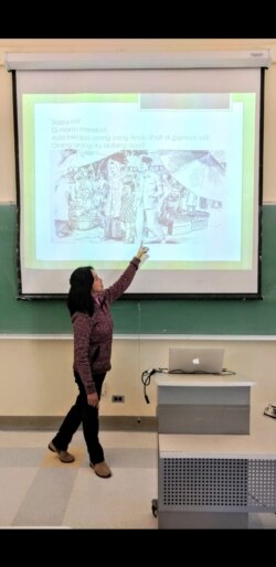 Niniek Lunde, pengajar bahasa Indonesia sejak tahun 1993 di University of California, Berkeley.(Foto: Dokumentasi Pribadi)