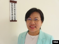 台湾执政党民进党立委刘世芳 (2018年11月15日资料照片 美国之音张永泰拍摄)