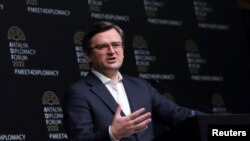 Ukrajinski ministar inostranih poslova Dmitro Kuleba na forumu u Antaliji, 10. mart 2022.