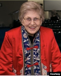 《一个犹太人的上海记忆》(Stateless in Shanghai)一书的作者丽莲·威伦斯博士 (Dr. Liliane Willens) (照片由本人提供: http://www.lilianewillens.info )