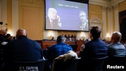 Poslednje zasedanja komisije Predstavničkog doma za istragu napada na Kapitol 6. januara, u Vašingtonu, 19. decembra 2022.