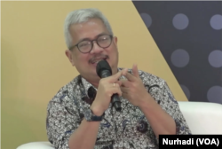 Staf khusus Menteri Kesehatan Profesor Laksono Trisnantoro dalam tangkapan layar.