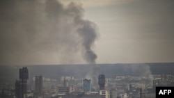 激战中的乌克兰东部的北顿涅茨克市地区 （2022年6月13日）