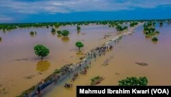 Yadda ambaliyar ruwa ta mamaye wasu yankunan jihar Jigawa kwanan baya