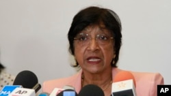 Navi Pillay, Ketua Komisi Penyelidikan PBB di wilayah pendudukan Palestina (foto: dok).