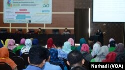 Simposium Nasional Sosiologi Agama di UIN Sunan Kalijaga Yogyakarta, 17 Juli 2018. (Foto: VOA/Nurhadi)