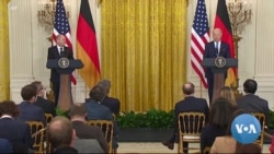 Biden Meets With German Chancellor to Show Unity on Ukraine Crisis
