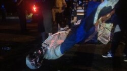 Oboren spomenik predsednika Konfederacije Džefersona Dejvisa