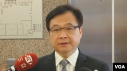 台湾执政党国民党立委纪国栋( 美国之音张永泰拍摄)