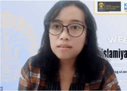 Dr Amanah Nurish, Dosen Prodi Kajian Terorisme UI dalam tangkapan layar. (Foto: VOA/Nurhadi)