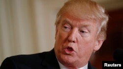 Predsednik Tramp na zajedničkoj konferenciji za novinare sa premijerom Švedske