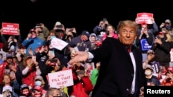 2020年10月13日特朗普在宾夕法尼亚州竞选集会