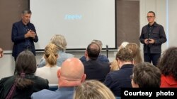 Projekcija filma Dušana Gajića na Hariman institutu u Njujorku, 22. septembra 2022.