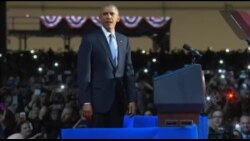 奥巴马告别演说呼吁团结参与民主