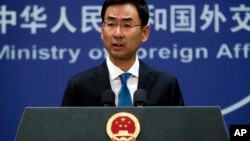 资料照: 中国外交部发言人耿爽