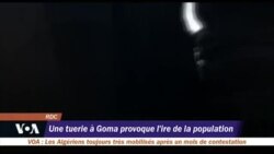 Une tuerie à Goma provoque l'ire de la population