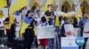 As World's Attention Wanes, Ukrainian Students Keep Rallying
