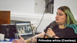 Maja Ernst u Ukrajini, privatna arhiva