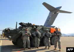 Pasukan Korea Selatan dan AS menggelar latihan militer gabungan pada 2-7 Maret dengan nama sandi "Key Resolve." (Foto: AFP)