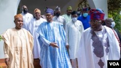 Buhari, Tinubu da Shettima