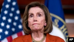 资料照：美国国会众议院议长佩洛西