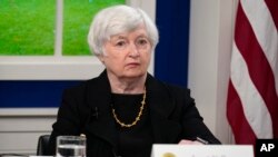 ARHIVA - Američka sekretarka za finansije Dženet Jelen (Foto:AP/Evan Vucci)