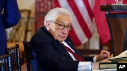 资料照：前美国国务卿基辛格（Henry Kissinger）