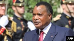 Président Denis Sassou Nguesso na Paris, France, 3 septembre 2019.