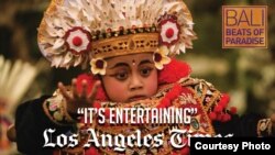 Kutipan ulasan film "Bali Beats of Paradise" di surat kabar Los Angeles Times (dok: Livi Zheng)