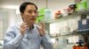 FILE - He Jiankui speaks during an interview at a laboratory in Shenzhen in southern China's Guangdong province, Oct. 10, 2018.