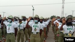 Masu yi wa kasa hidima - NYSC (Twitter/ @officialnyscng)