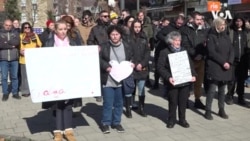 Studentski protest u Severnoj Mitrovici