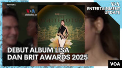 VOA Entertainment Update: Debut Album Lisa dan Brit Awards 2025