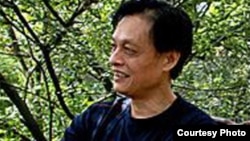 中国民主活动人士、评论家江棋生（资料照片）