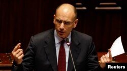 PM Italia Enrico Letta menang dalam pemungutan suara kepercayaan hari Rabu (2/10).