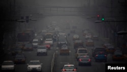 2013年1月29日，北京的严重雾霾