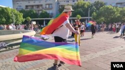 Parada ponosa u Podgorici (Foto: VOA, Jovo Radulović)