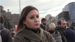 Poslanica Demokratske stranke (DS) u Skupštini Srbije Aleksandra Jerkov, Foto: VOA