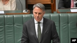 Australia's Defense Minister and Deputy Prime Minister Richard Marles in the House of Representatives at Parliament House in Canberra, Australia, Nov. 15, 2023.