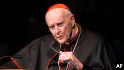 Mantan Kardinal Theodore McCarrick yang didakwa melakukan pelecehan seksual terhadap beberapa anak-anak.