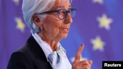 크리스틴 라가르드 유럽중앙은행(ECB) 총재. (자료 사진)