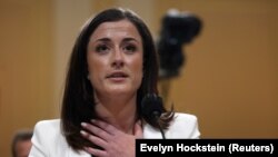 Kesidi Hačinson, bivša službenica u administraciji Donalda Trampa, svedočila je u Kongresu o njegovoj ulozi u neredima 6. januara